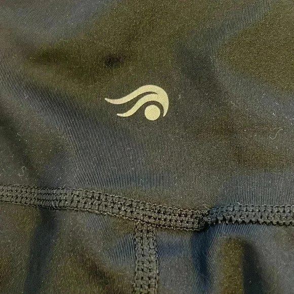 Ideology Floral Detail Ankle Athletic 7/8 Leggings Size 1X - Picture 6 of 6